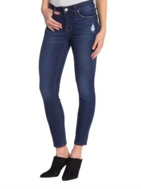 Hudson Natalie Distressed Super Skinny Jeans Size 31 Women's